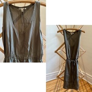 Sleeveless Silk Dress
